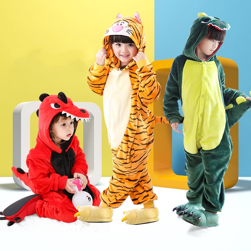 Pijama de animales para niños sale