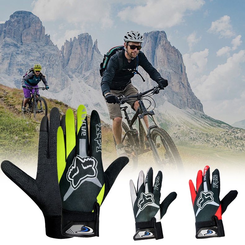 Guantes Ciclismo Bicicleta Monta a Ruta Mtb Guantes Antideslizantes Para Bicicletas