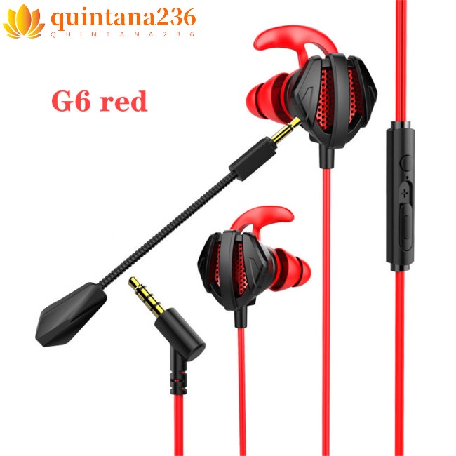 QT G20 Gaming Earphone For Pubg PS4 CSGO Casque Games Headset 7.1 With Mic Volume Control PC Gamer Earphones Shopee Mexico
