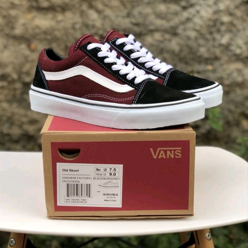 Vans old skool cheap granate