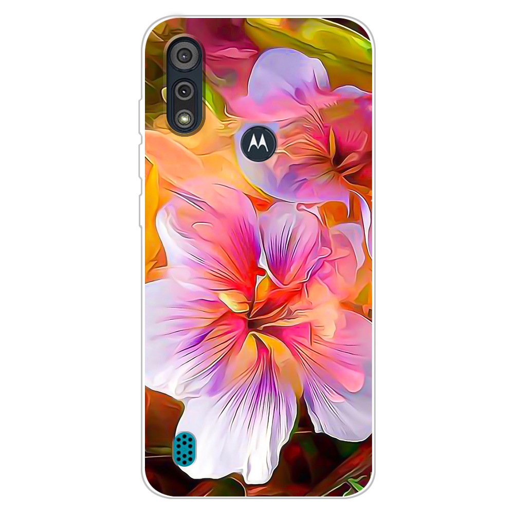 Cover Motorola Moto E6 Play Protezione flessibile Trasparente - Italiano