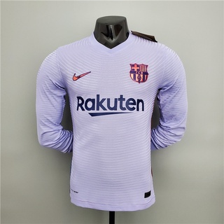 Jersey barcelona best sale 2021 manga larga