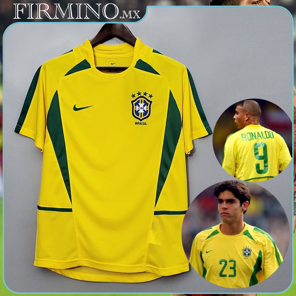 Camiseta Brasil 2002 Local – Camisetas Futbol y Baloncesto