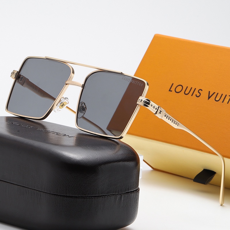 LOUIS VUITTON LV 2021 Nuevas Gafas De Sol Gafas De Sol Con Estilo Moda Alta  Calidad Polarizada Para Hombres Para Mujer Vidrio UV400 6 Estilo Logotipo De  Abejas Con Caja De 48,25 €