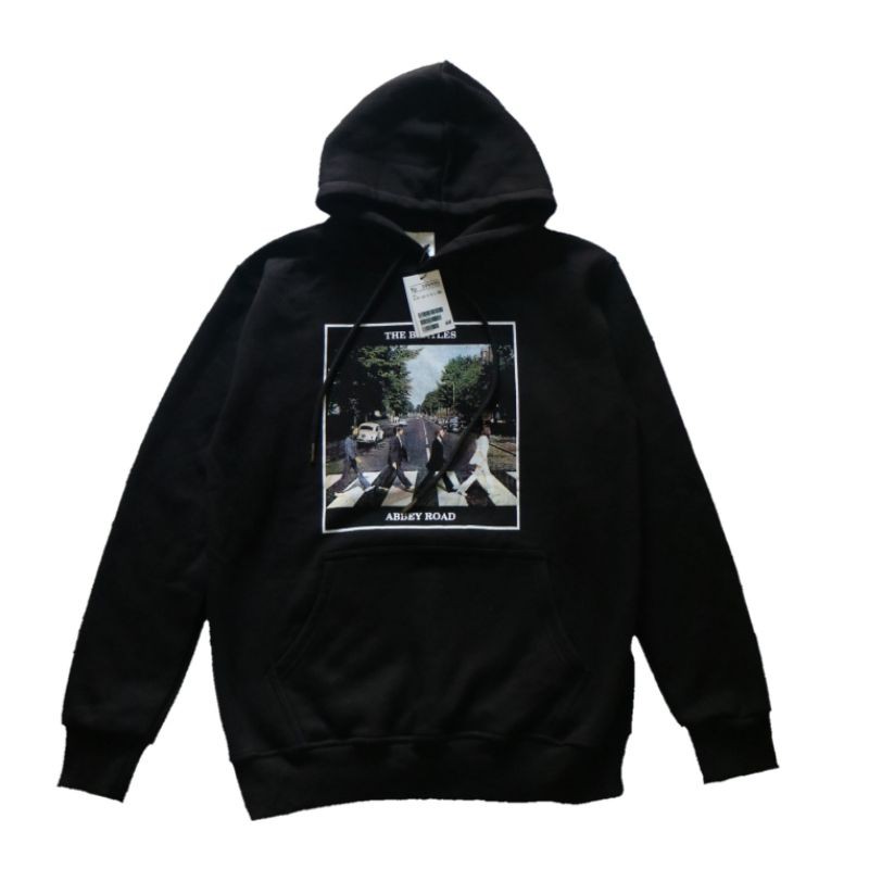 Hoodie h&m the beatles black sale