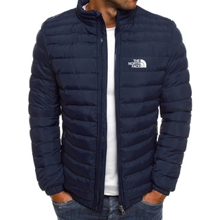 Chamarra north face discount azul