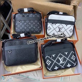 Lv LOUIS VUITTON cartera para hombre importación PREMIUM cartera plegable  bolsa de papel gratis