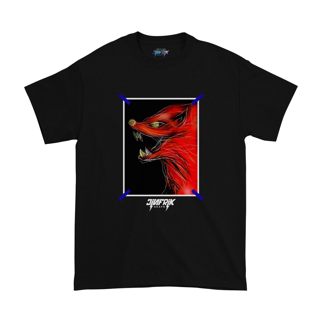 Camiseta Jinfrik Graphic | Roja De Lobo Camisetas De La Serie De ...