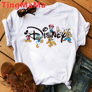 Disney Camiseta de moda Mickey Mouse para mujer, camiseta con estampado  múltiple de Mickey Mouse - Camiseta de Mickey Mouse