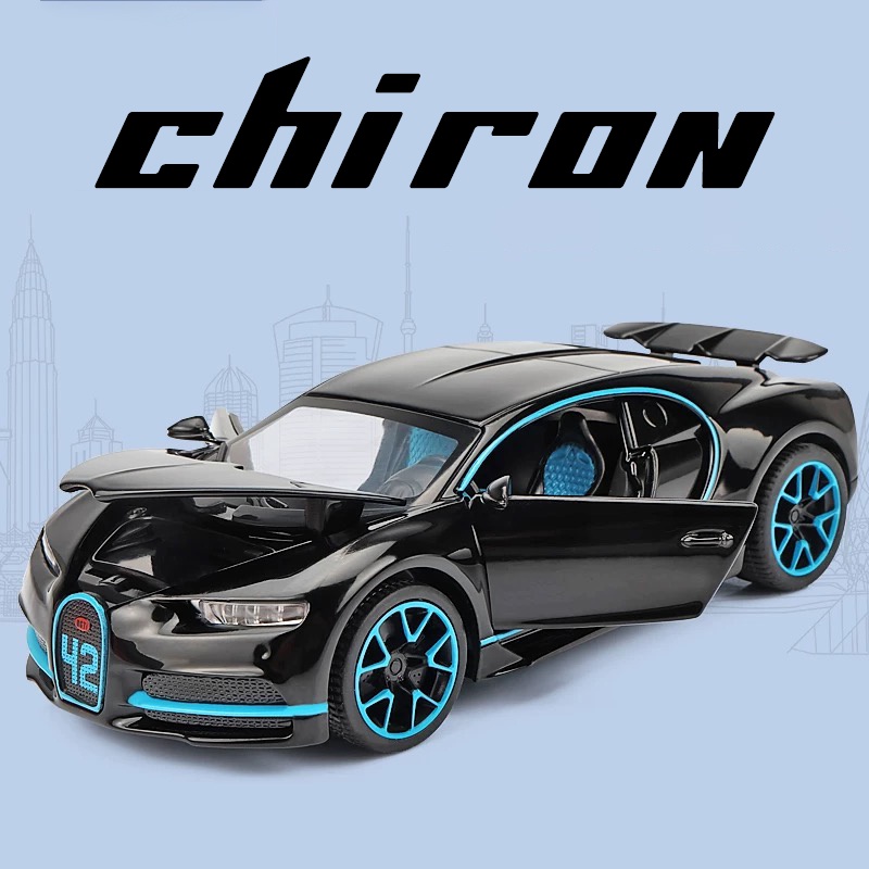 1 32 Escala Bugatti Chiron Aleacion Modelo De Coche Fundido A Presion Luz De Sonido Tire Hacia Atras Amantes Coleccion Ninos Regalo De Cumpleanos Metal Juguetes Shopee Mexico