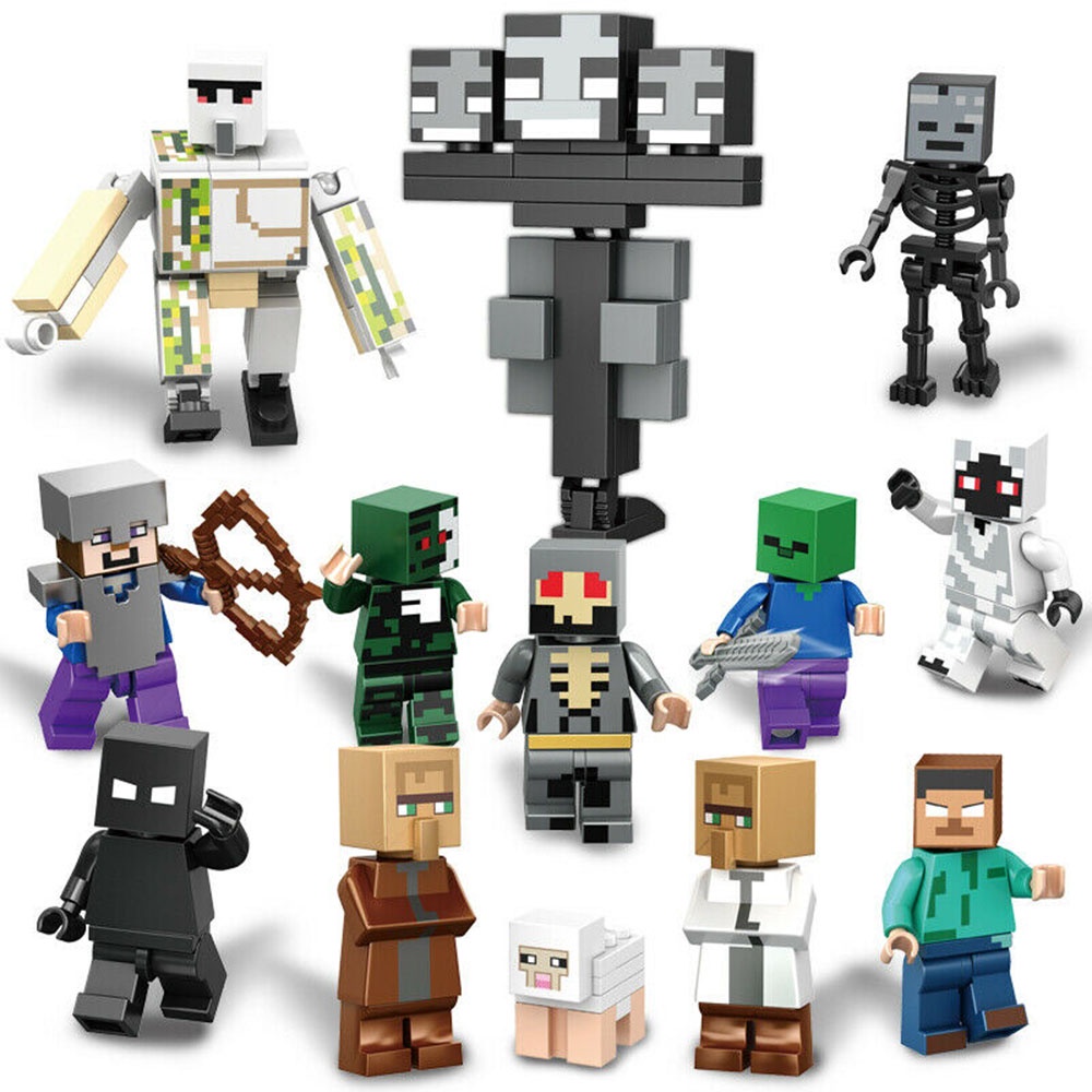 Muñecos de lego online minecraft