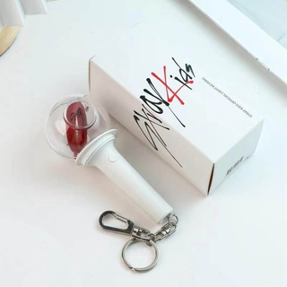 Lightstick Stray Kids Version Mini Officielle - Porte-clés Lumineux 11 Cm, 15 Modes Couleurs, PVC - Cadeau Fans STAY, SKZ