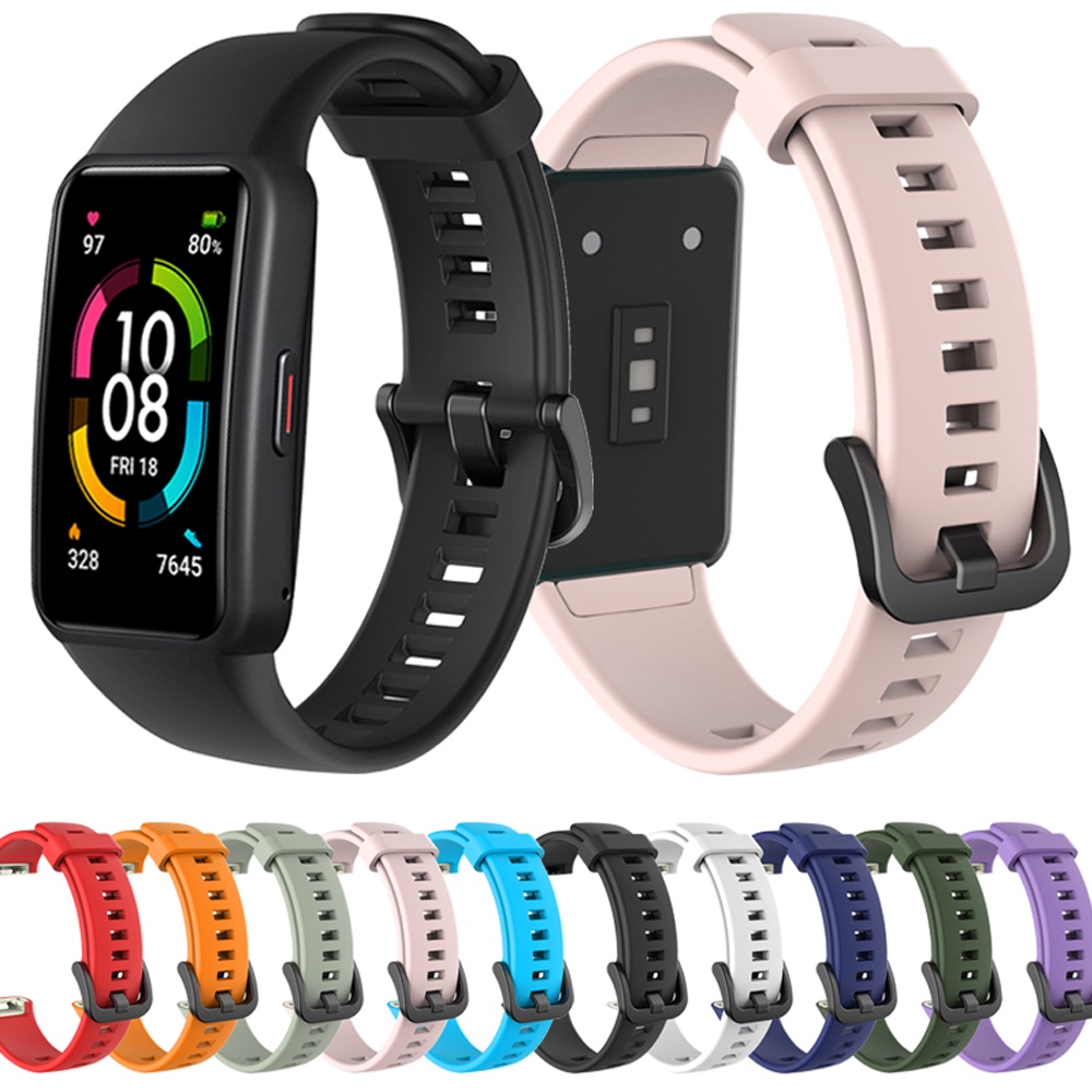 Comprar Correa de muñeca de silicona para Huawei Honor Band 6