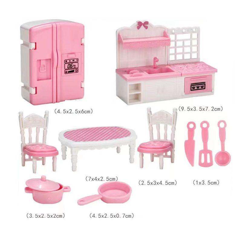 Accesorios de best sale barbie de cocina