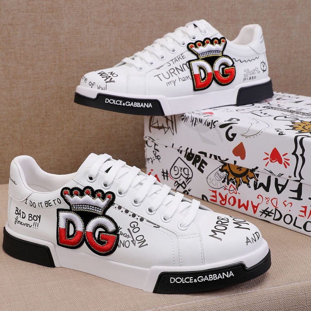 Tenis dolce gabbana rojos best sale con blanco