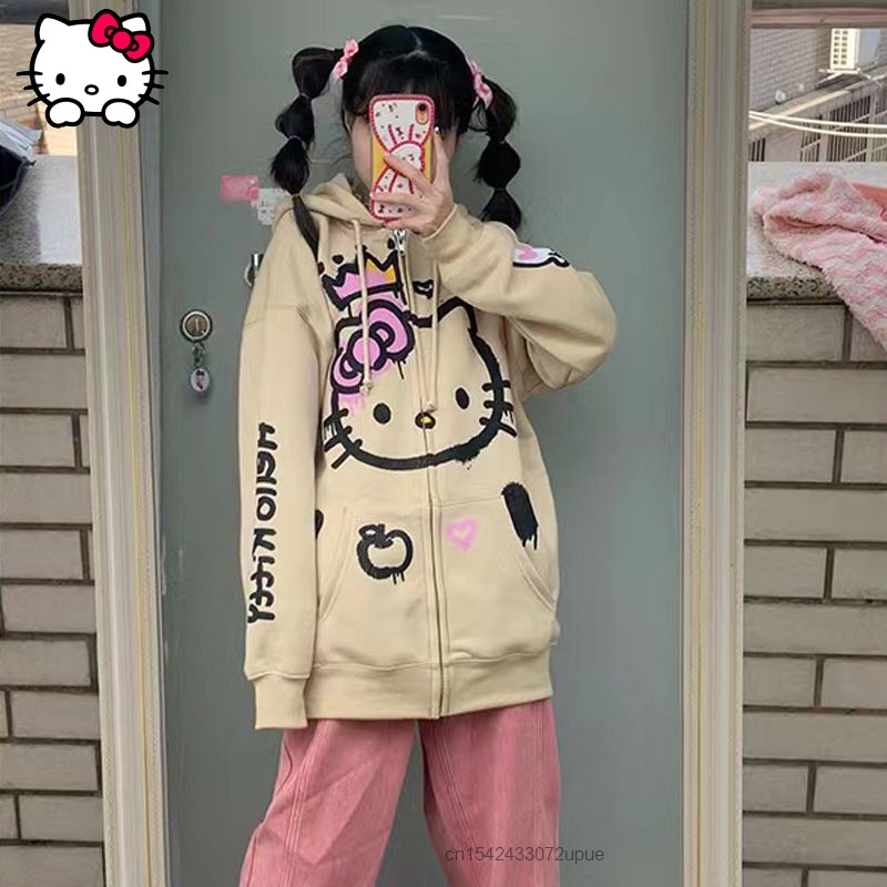 Sudaderas de hello kitty best sale para dama