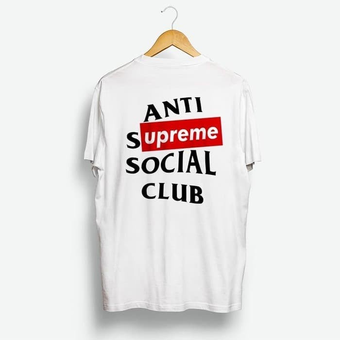 Anti social social shop club x supreme