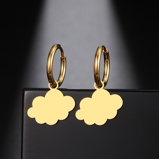 Pendientes De Acero Inoxidable Gótico Punk Cruz Minimalista Corazón Sol  Moda Colgantes Encanto Para Las Mujeres Joyería Regalos De Fiesta