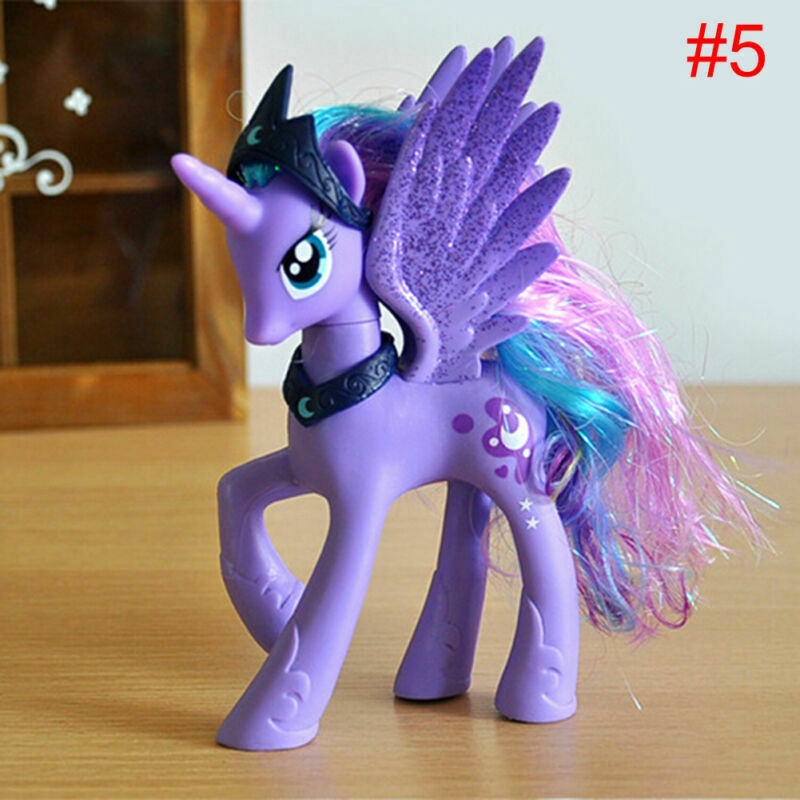 My Little Pony Anime Luna Princesa Celestia Sol 14cm Modelo De PVC ...