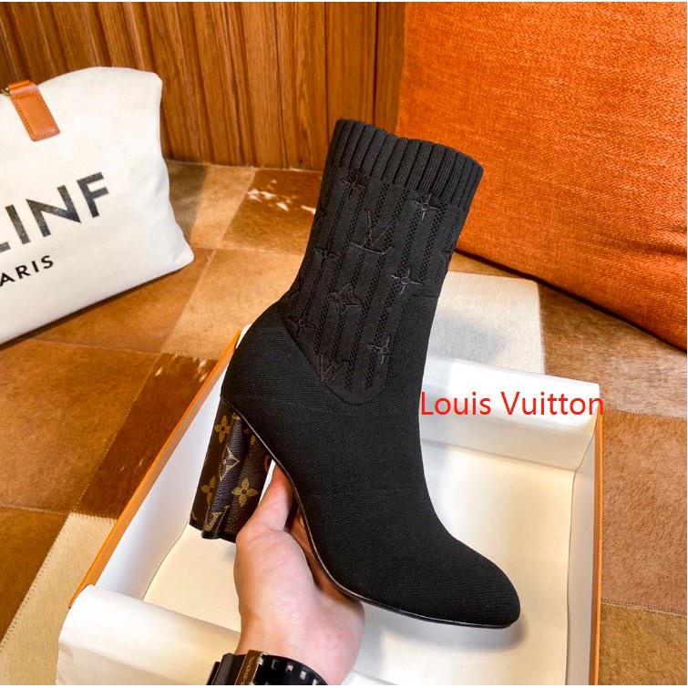 Botas Cortas De Alta Calidad Louis Vuitton Originales Lv