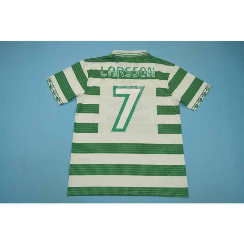 Bonhams : 2002/03 Henrik Larsson match worn Celtic shirt