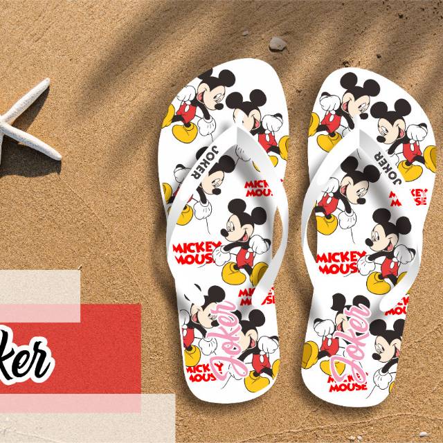 Sandalias de mickey mouse best sale para dama