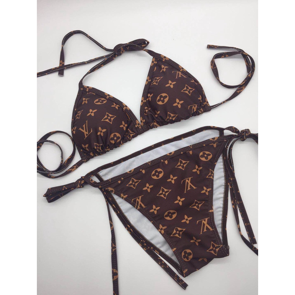 Lujo Sexy Verano Louis Vuitton Diseño De Marca De Bikini Trajes De Baño  Traje