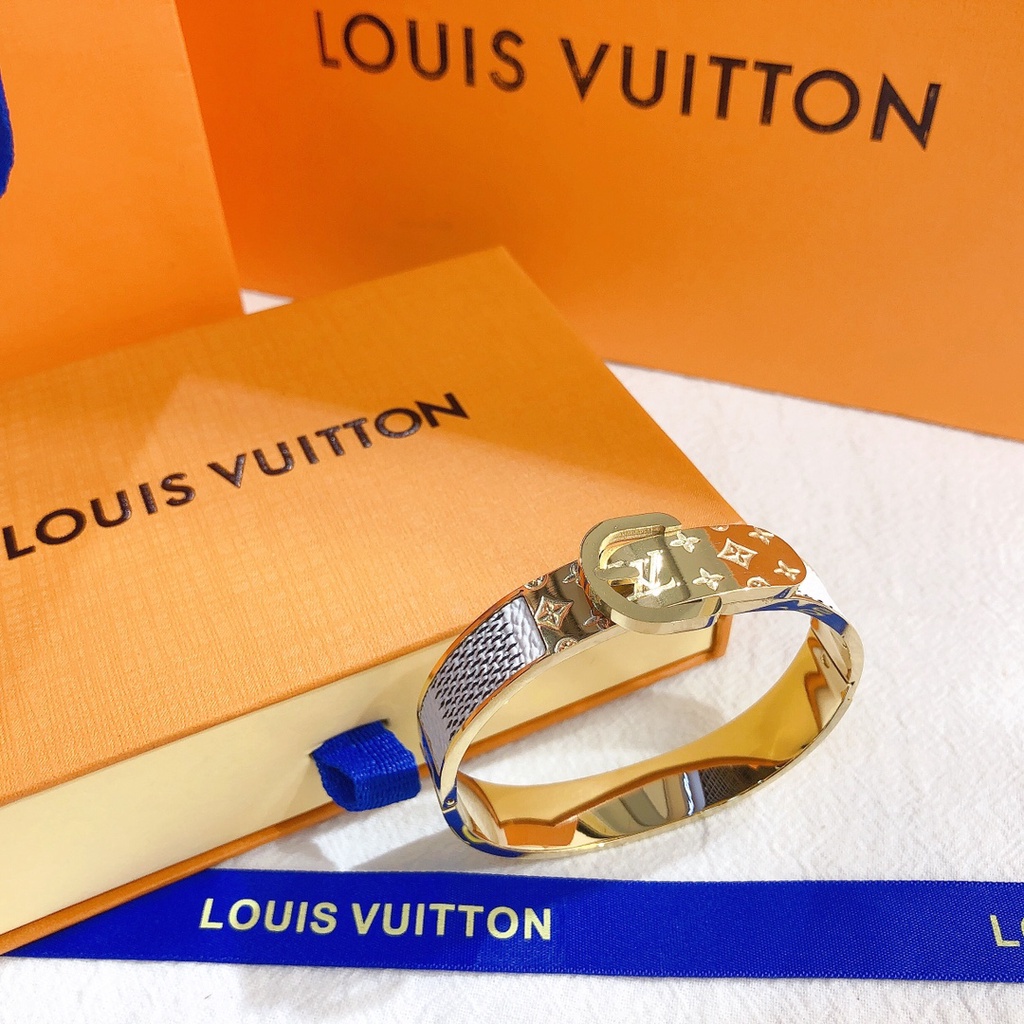 LV Louis Vuitton Brazalete Pulsera Delicada Joyería De Lujo Regalo Hombre  Mujeres Mujer S304 FK1M