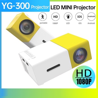 YG300 Mini Proyector Mini Portátil LED Para El Hogar Pequeño