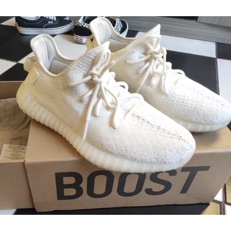 Nuevo Yeezy Boost 350 V2 Zapatos white America Limited Ligero