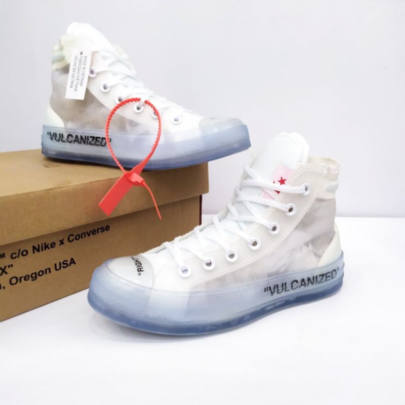 Converse all star transparentes hot sale