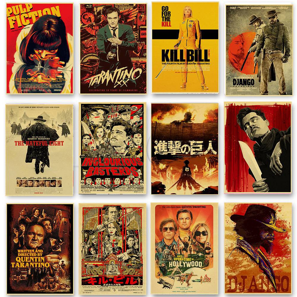 Quentin Tarantino Movie Kill Bill/Django Unchained/Reservoir Dog Film ...