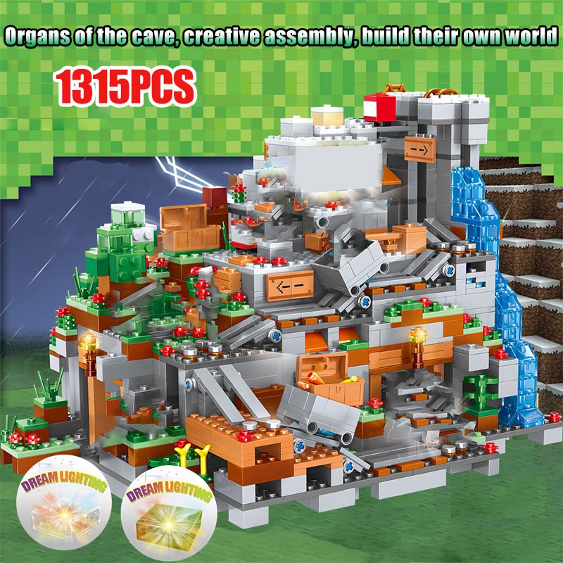 Lego minecraft montaña on sale