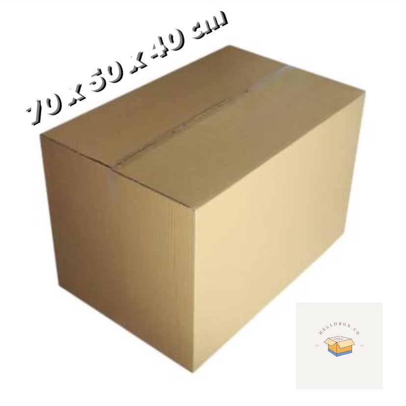 Caja de cartón extra grande 76 x 43.5 x 47.5 cm 