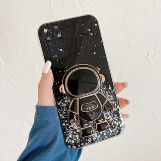 Funda Para Teléfono Redmi Note 11 Pro 3D De Dibujos Animados Astronauta  Soporte Carcasa XIAOMI 10 9s 10S Transparente Glitter Suave Tpu A Prueba De  Golpes Cubierta Trasera