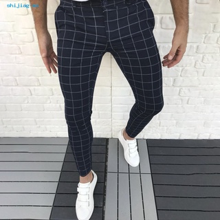 Pantalon cuadros negro online y blanco