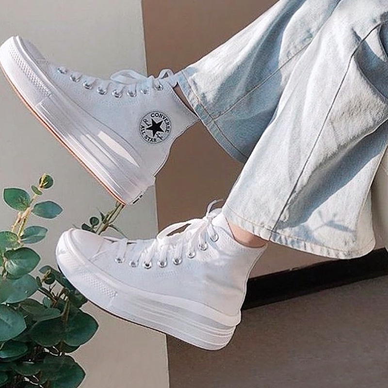 Tenis converse mujer blancos new arrivals