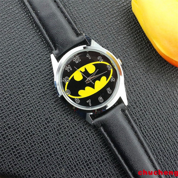 Marvel Batman Reloj Conmemorativo Con Correa De Cuarzo Para Hombre Y Mujer Shopee Mexico