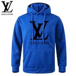 Louis Vuitton Sudaderas Con Capucha De Los Hombres Mujeres Sudadera  Conjuntos De Moda Casual De Lana Suelta Impresión LV De Gran Tamaño +  Pantalones