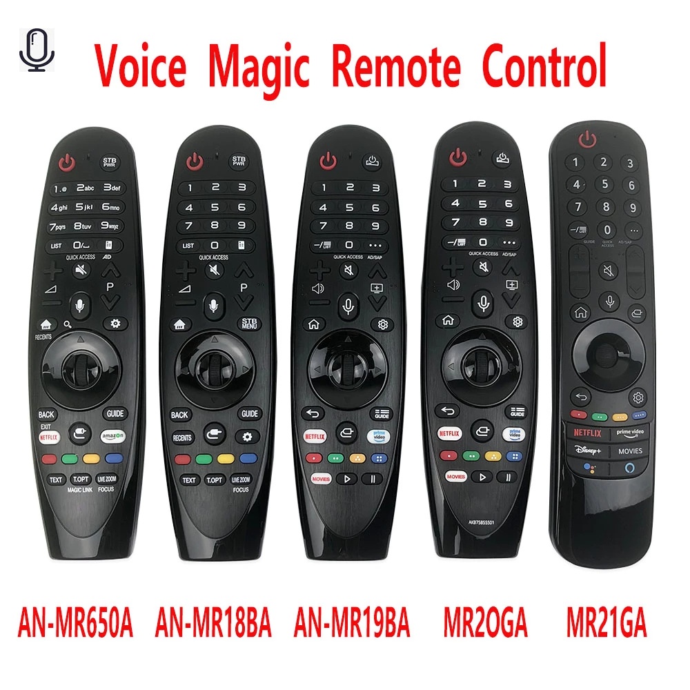 Universal Original LG Smart TV Magic Voice Mando A Distancia (Todas Las  Versiones De) AN-MR21GA MR20GA MR19BA MR18BA MR650A