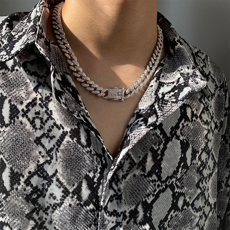 Collana Hip Hop Oro Ghiacciato – Ciondolo Hood Rich + Catena Corda – 24 HC 1417G