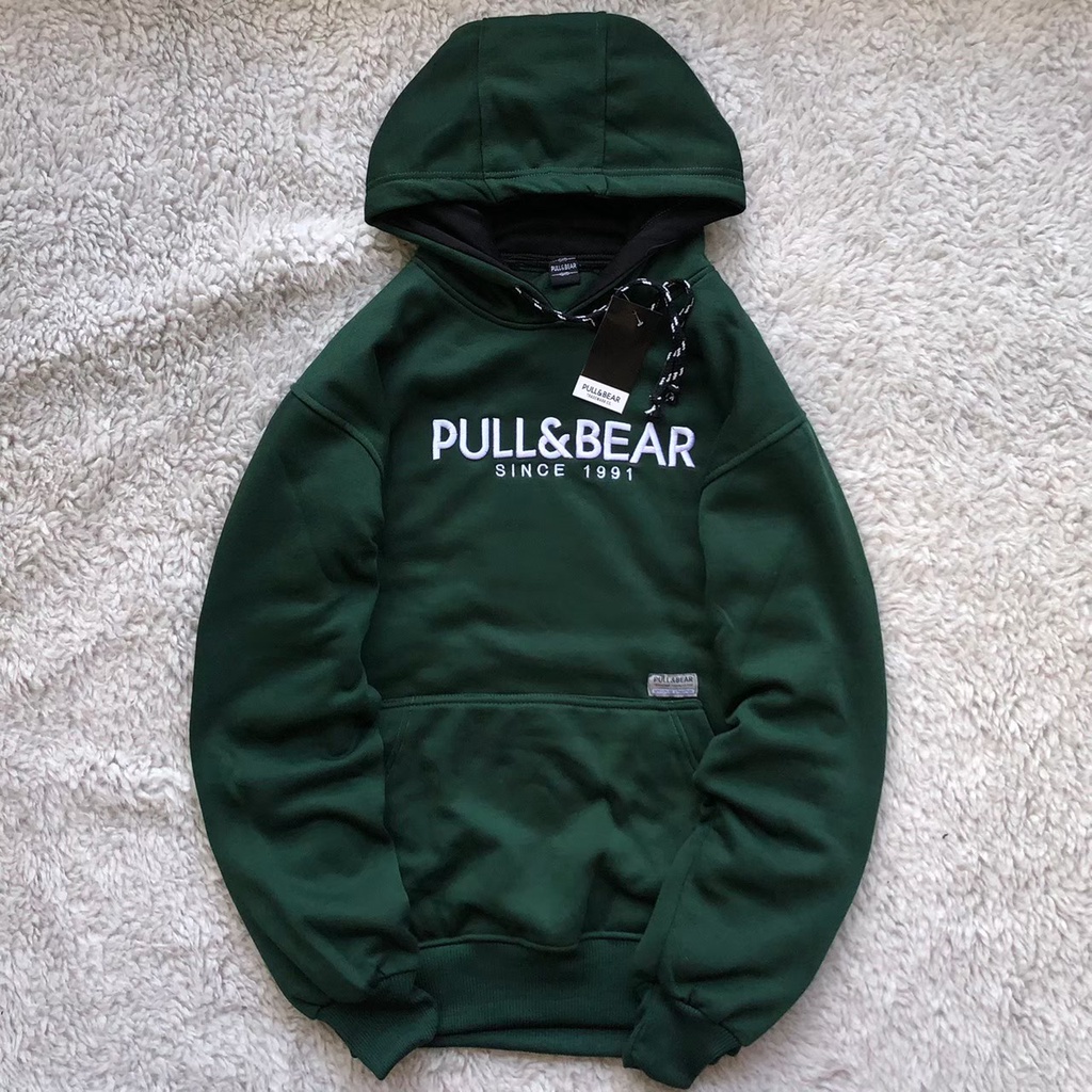 Pull and bear green sweater best sale