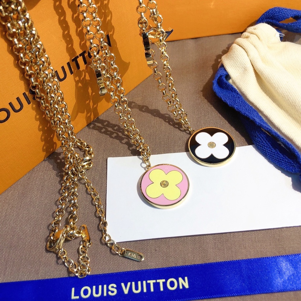 LV Louis Vuitton Collar Colar Brinco Brincos Pendientes Delicada Joyería  Regalo De Lujo Hombre Mujer X160 ZMUX