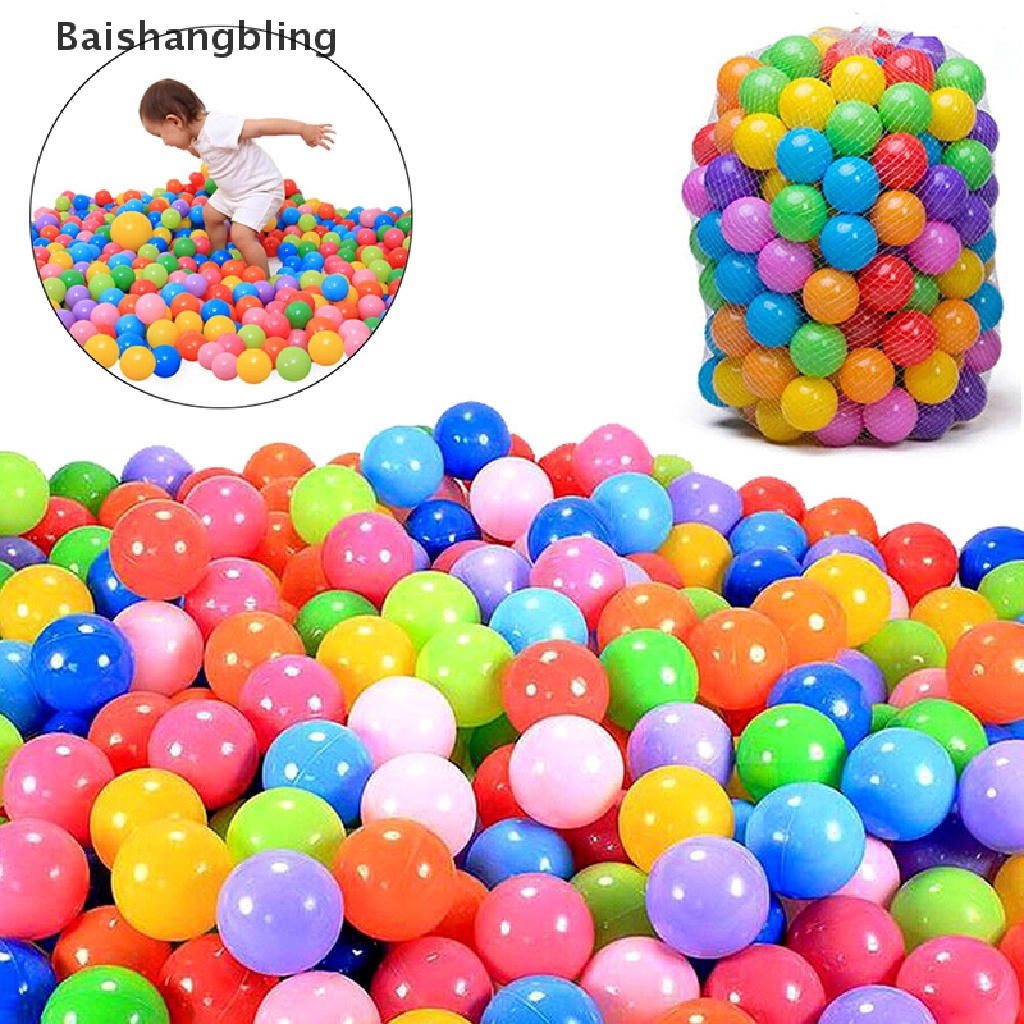 Pelotas de plástico para niños, pelotas de juego para bebés, juguetes sin  BPA, arco iris, a prueba de aplastamiento, bolas de 2.2 pulgadas para