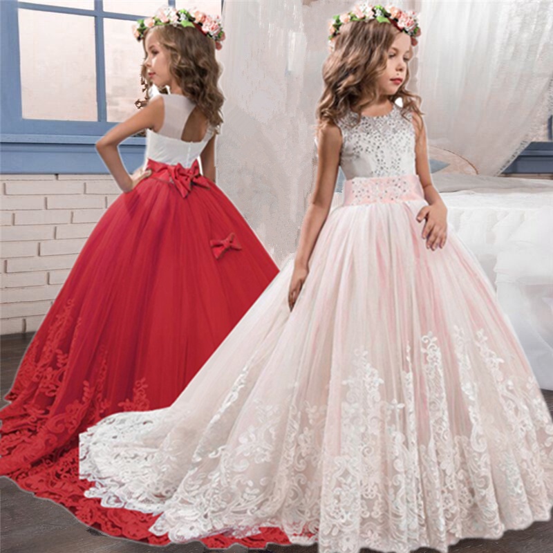 Vestidos de niña discount estilo princesa largos