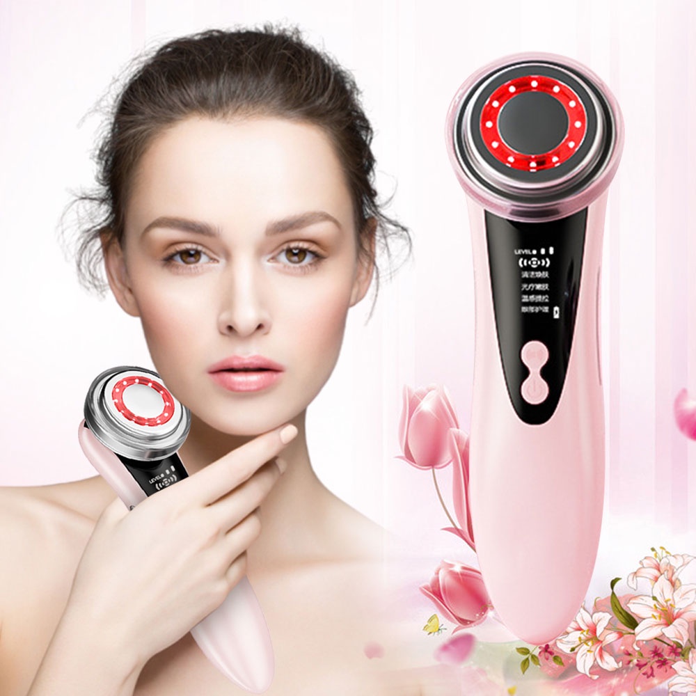 Masajeador facial online led