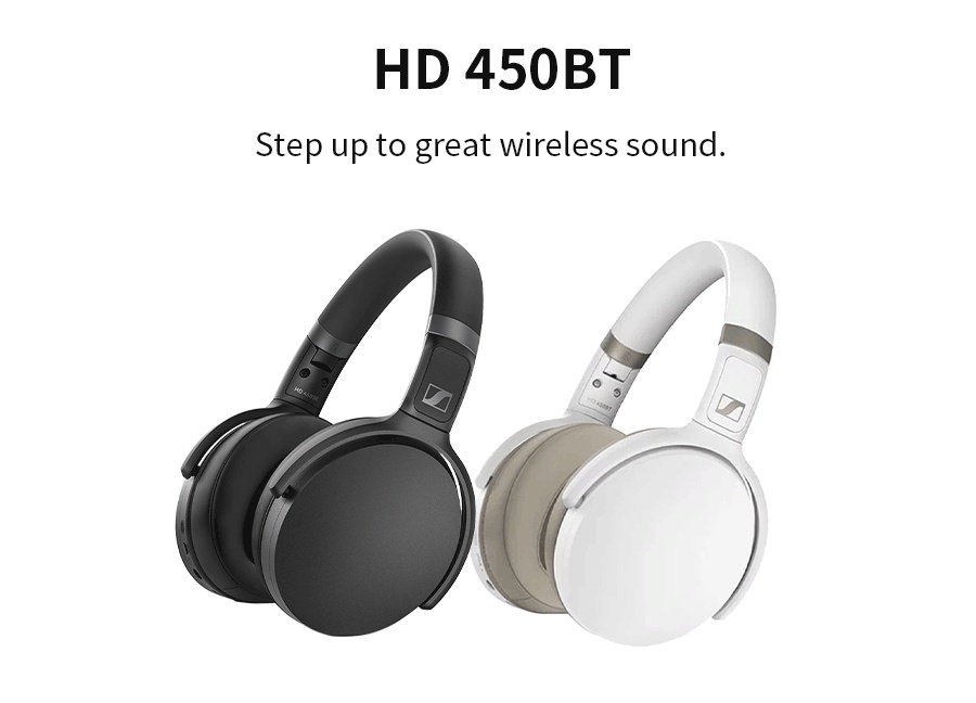 Sennheiser HD 450BT audífonos Bluetooth con cancelación activa de ruido