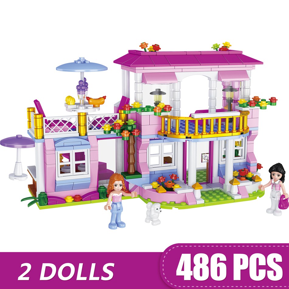 486PCS Bloques De Construcci n Compatibles Lego City Villa Casa Amigos Ladrillos Conjuntos Juguetes Educativos Para Ni as Ni os Modelo Infantil