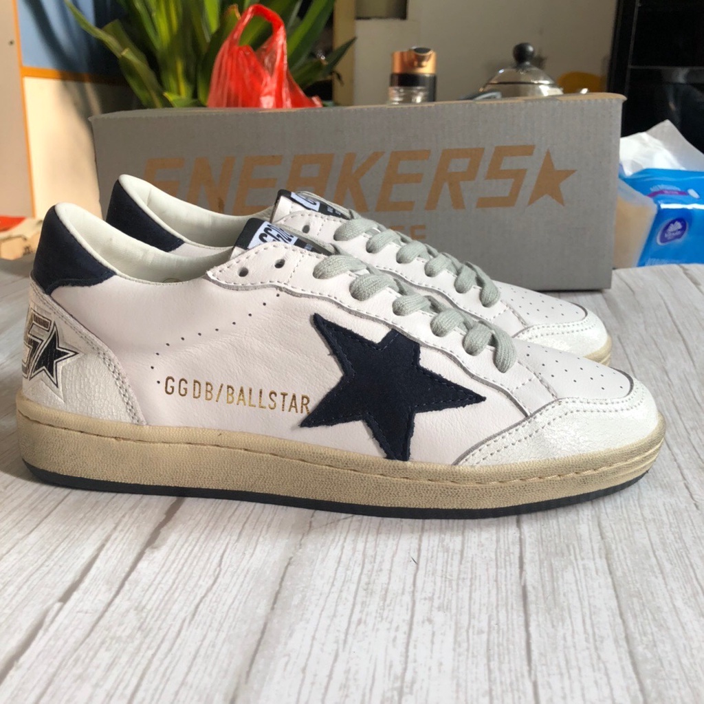 2443 SHISB5 GGDB Ganso De Oro Super Star series Hombres Mujeres Zapatos Deportivos Sucios Corte Bajo Zapatillas De Deporte 35 46 Shopee Mexico