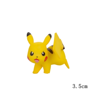 AROLF colección Pikachu figuras 3-9cm modelo juguetes Pokemon figuras Anime  Charmander Bulbasaur Litten Squirtle Abra figuras de acción